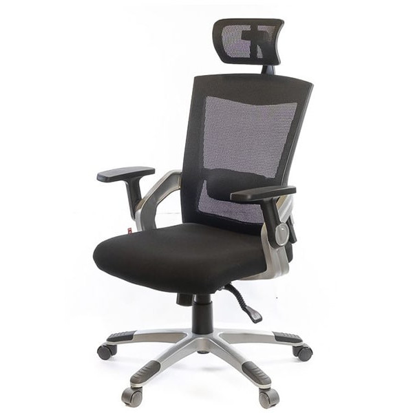 Крісло комп'ютерне АКЛАС Прима PL HR ANF Чорний-0