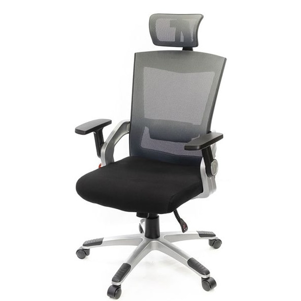 Крісло комп'ютерне АКЛАС Прима PL HR ANF Сірий-0