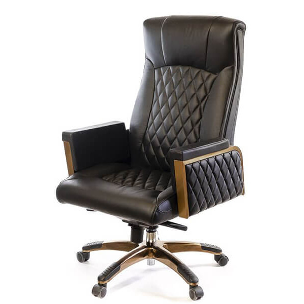 Кресло руководителя АКЛАС Ридо CH SR Чёрный-0