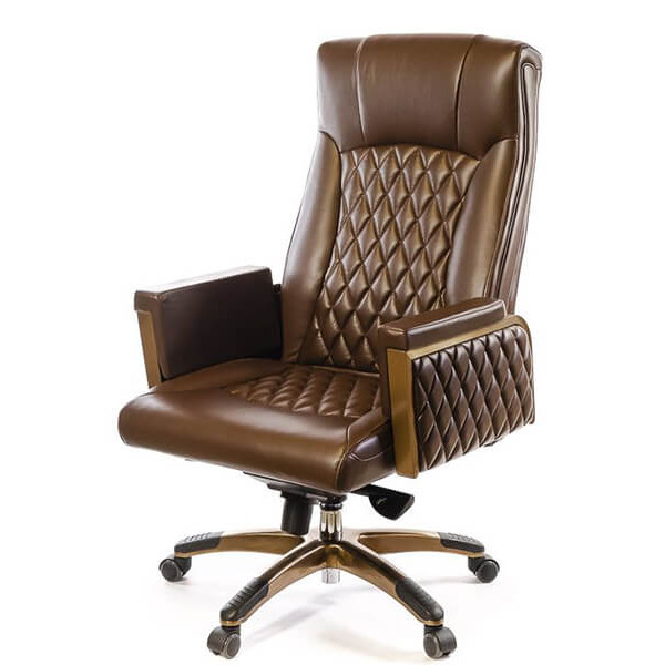 Кресло руководителя АКЛАС Ридо CH SR Коричневый-0