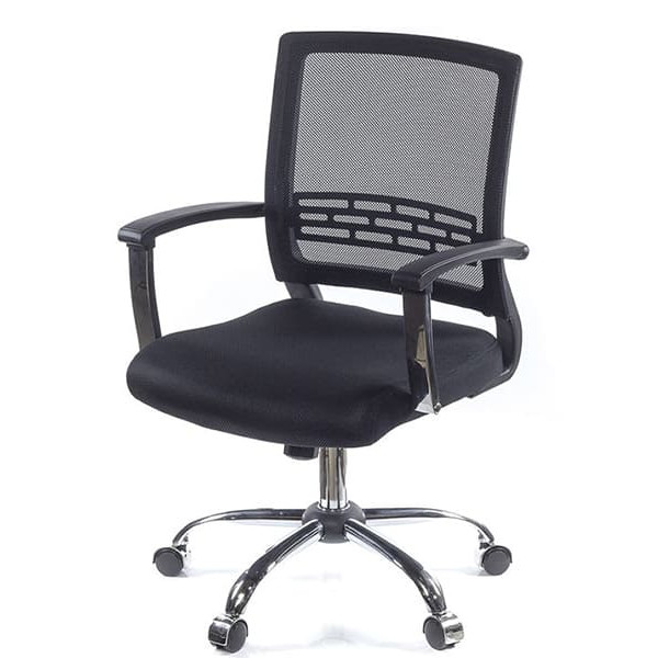 Кресло компьютерное АКЛАС Рокко CH TILT Чёрный Кресло компьютерное АКЛАС Рокко CH TILT Чёрный-0