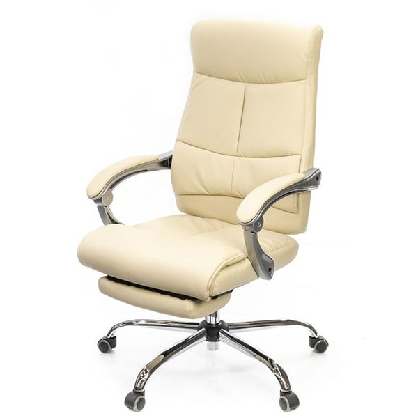 Кресло руководителя АКЛАС Савой CH RL(L) Бежевый-0