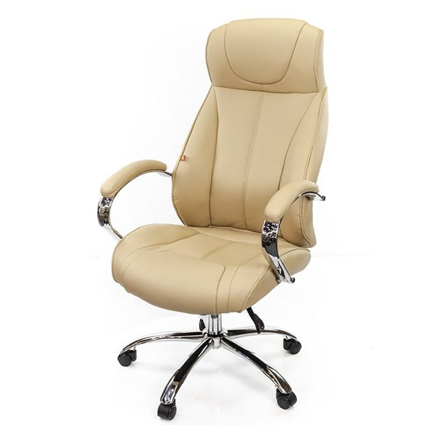 Кресло руководителя АКЛАС Сетиф CH ANF Бежевый-0