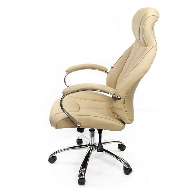 Кресло руководителя АКЛАС Сетиф CH ANF Бежевый-2
