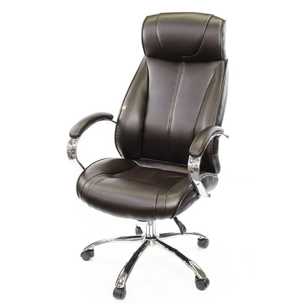 Кресло руководителя АКЛАС Сетиф CH ANF Коричневый-0
