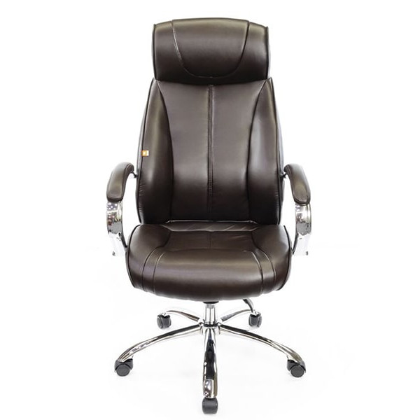 Кресло руководителя АКЛАС Сетиф CH ANF Коричневый-1