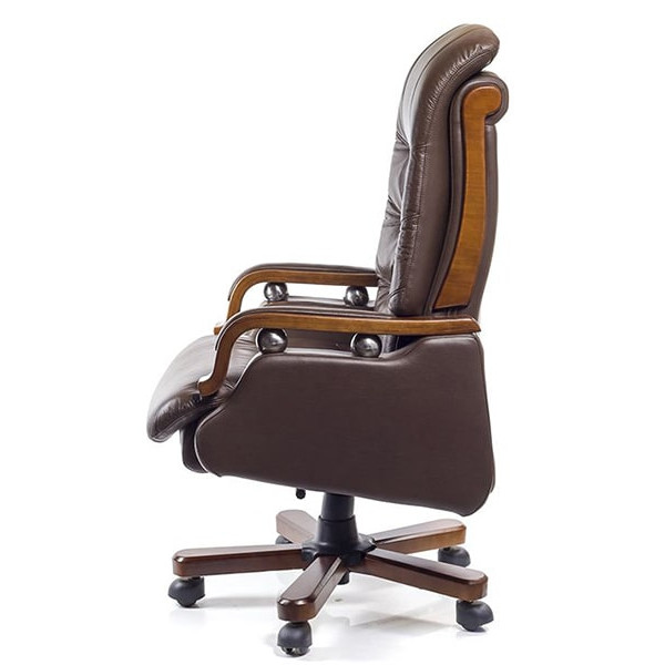 Кресло руководителя АКЛАС Сфинкс EX RL Коричневый-2