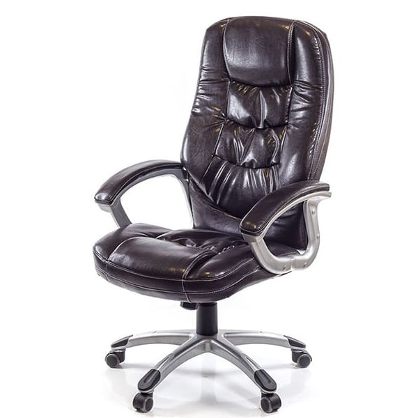 Крісло керівника АКЛАС Сінай PL TILT Коричневий-0