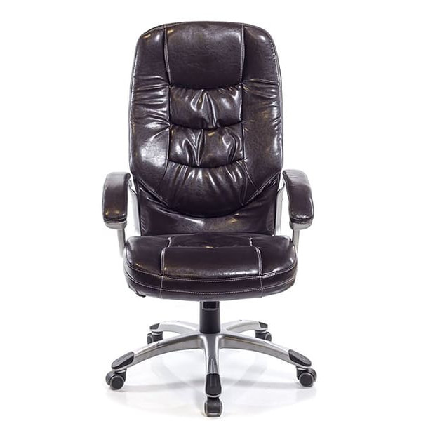 Крісло керівника АКЛАС Сінай PL TILT Коричневий-1