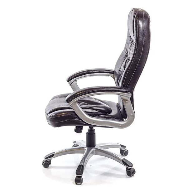 Крісло керівника АКЛАС Сінай PL TILT Коричневий-2