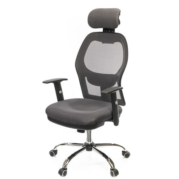 Кресло компьютерное АКЛАС Сиона CH SR(L) Серый-0