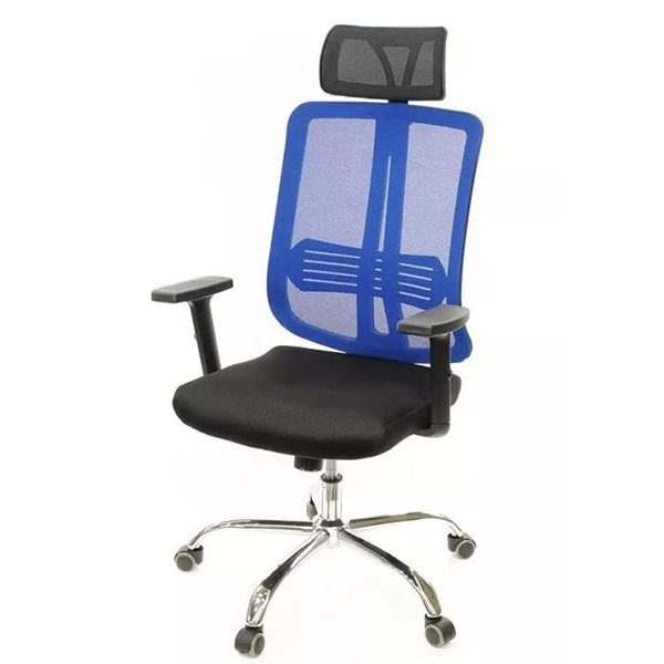 Крісло комп'ютерне АКЛАС Сіті CH ANF Синій-0