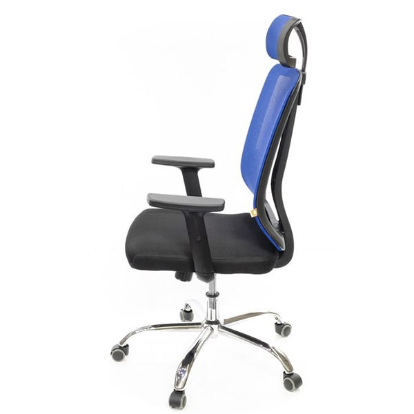 Крісло комп'ютерне АКЛАС Сіті CH SR(L) Синій-2