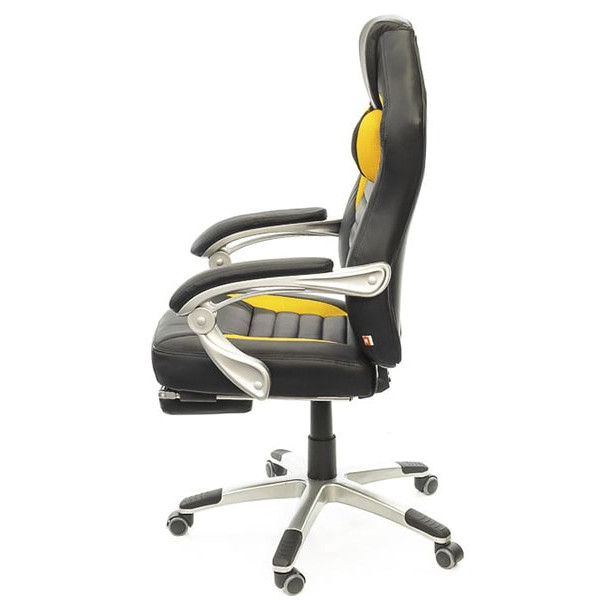 Кресло геймерское АКЛАС Стрендж PL SR Чёрно-жёлтый Кресло геймерское АКЛАС Стрендж PL SR Чёрно-жёлтый-2