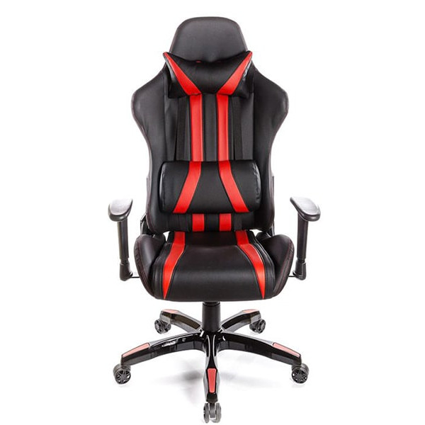 Кресло геймерское АКЛАС Стрик PL RL Чёрно-красный-1