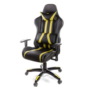 Крісло геймерське АКЛАС Стрик PL RL Чорно-жовтий