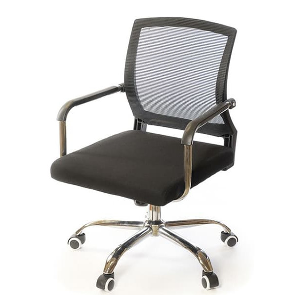 Крісло комп'ютерне АКЛАС Стром CH TILT Чорний Крісло комп'ютерне АКЛАС Стром CH TILT Чорний-0