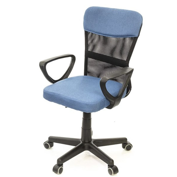 Кресло компьютерное АКЛАС Тезия PL PR Синий Кресло компьютерное АКЛАС Тезия PL PR Синий-0