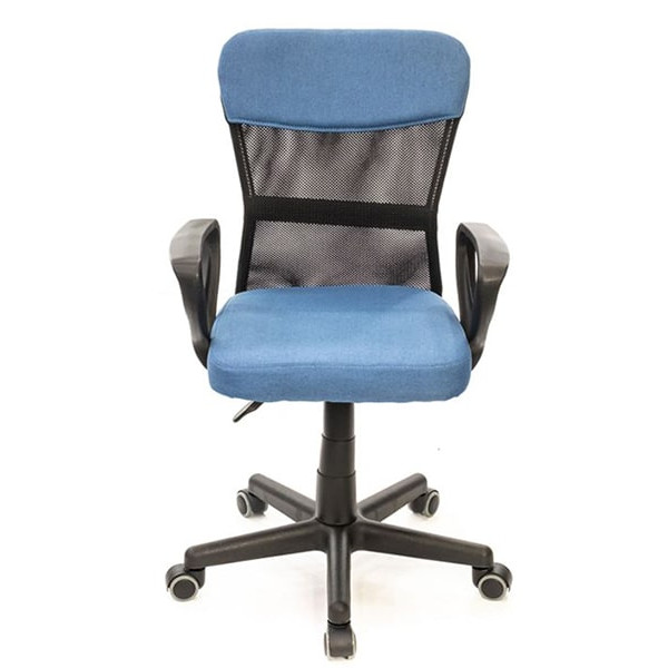 Кресло компьютерное АКЛАС Тезия PL PR Синий Кресло компьютерное АКЛАС Тезия PL PR Синий-1