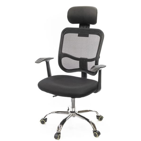 Кресло компьютерное АКЛАС Турен CH FR Чёрный Кресло компьютерное АКЛАС Турен CH FR Чёрный-0