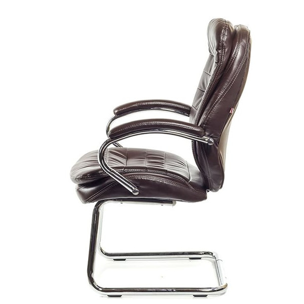 Кресло конференционное АКЛАС Валенсия CH CF Коричневый-2