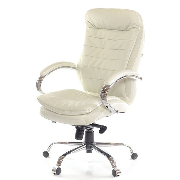 Крісло керівника АКЛАС Валенсія CH MB Бежевий-0