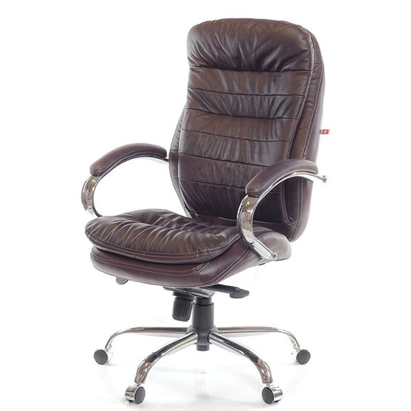 Крісло керівника АКЛАС Валенсія CH MB Коричневий-0
