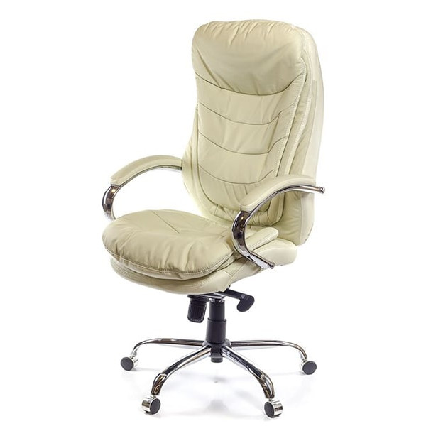 Кресло руководителя АКЛАС Валенсия Soft CH MB Бежевый-0