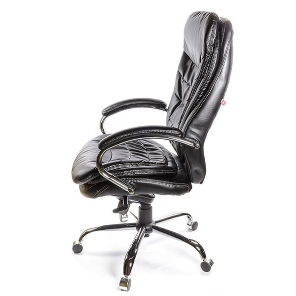 Кресло руководителя АКЛАС Валенсия Soft CH MB Чёрный-2