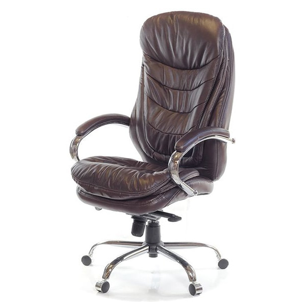 Крісло керівника Аклас Валенсія Soft CH MB Коричневий-0