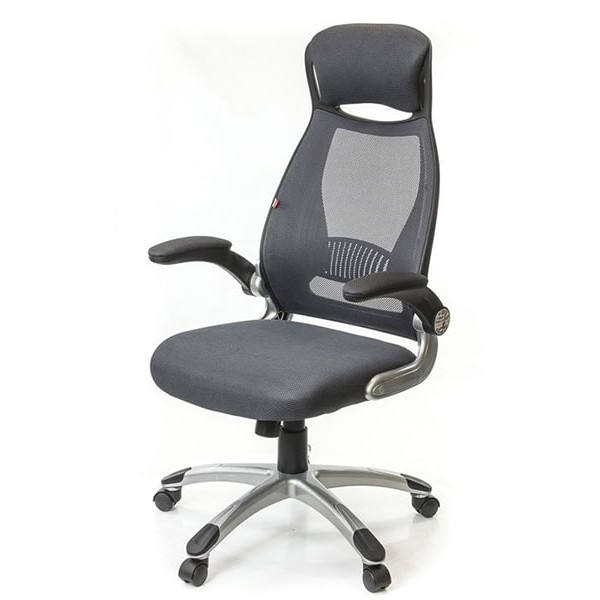 Кресло компьютерное АКЛАС Винд PL TILT Серый Кресло компьютерное АКЛАС Винд PL TILT Серый-0