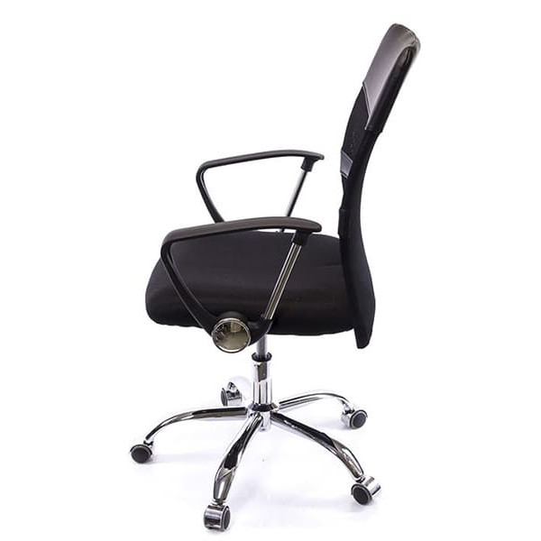 Кресло компьютерное АКЛАС Вист CH TILT Чёрный Кресло компьютерное АКЛАС Вист CH TILT Чёрный-2