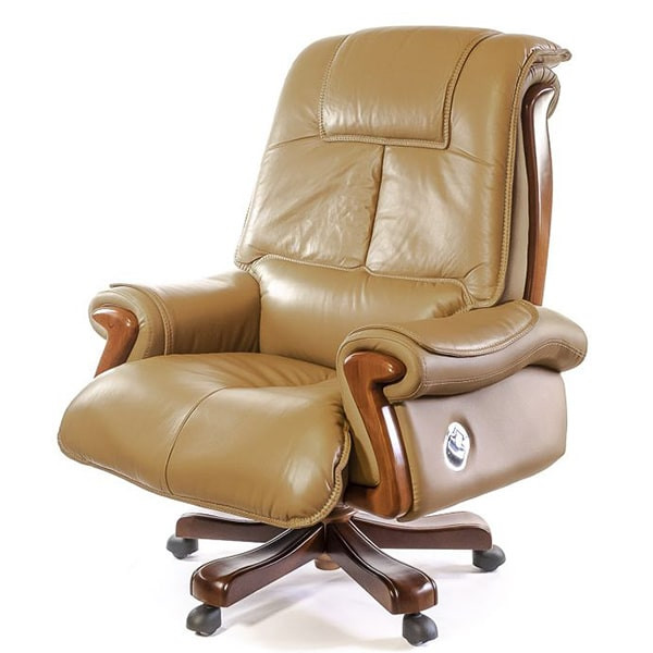 Крісло керівника АКЛАС Вольтер EX RL Бежевий-0