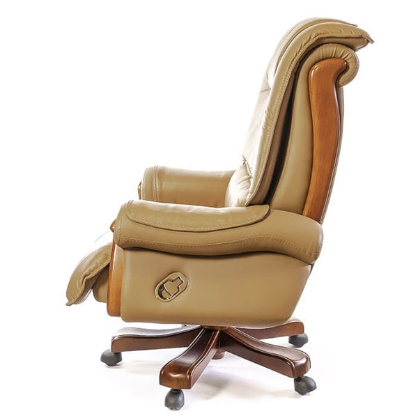 Крісло керівника АКЛАС Вольтер EX RL Бежевий-2