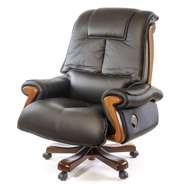 Крісло керівника АКЛАС Вольтер EX RL Чорний-0