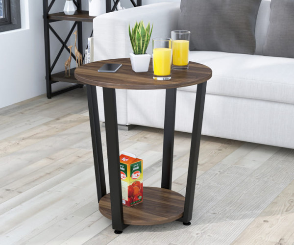 Стол журнальный Loft Design D-50 Орех Модена ДСП-0