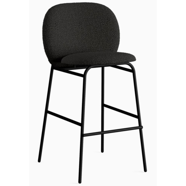 Барний стілець Como Bar Чорний-0