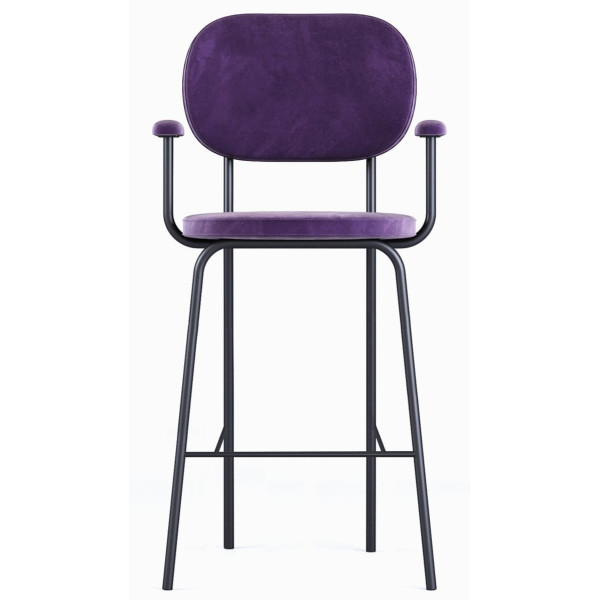Барний стілець Stool 3 Bar Фіолетовий-0