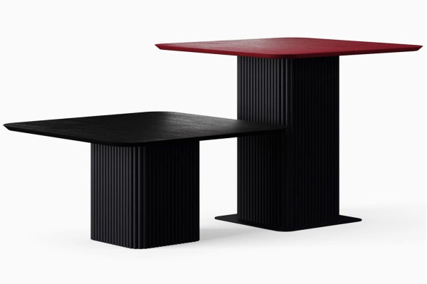 Журнальний столик Rimi XL-Q Чорний-2