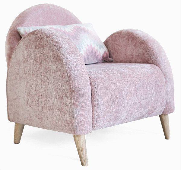 Кресло Mito Розовое-0