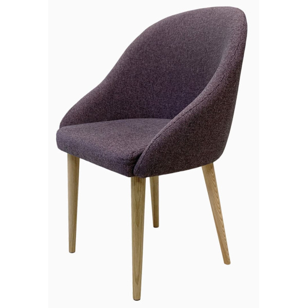 Стілець-крісло Pudra Фіолетовий-0