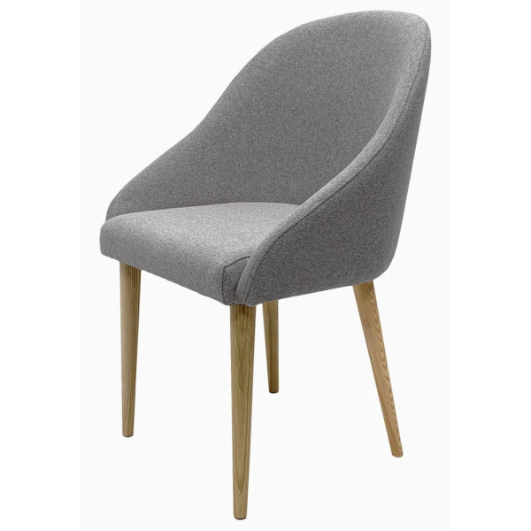 Стілець-крісло Pudra Світло-сірий-0