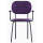 Стул Stool 3 Фиолетовый/черный