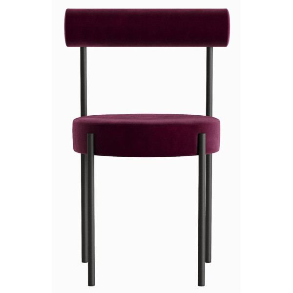 Стілець Tube Бордовий-1