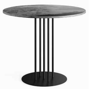 Стол Pipe Table Черный/серый