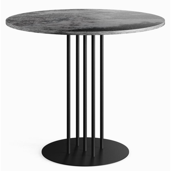 Стол Pipe Table Черный/серый-0