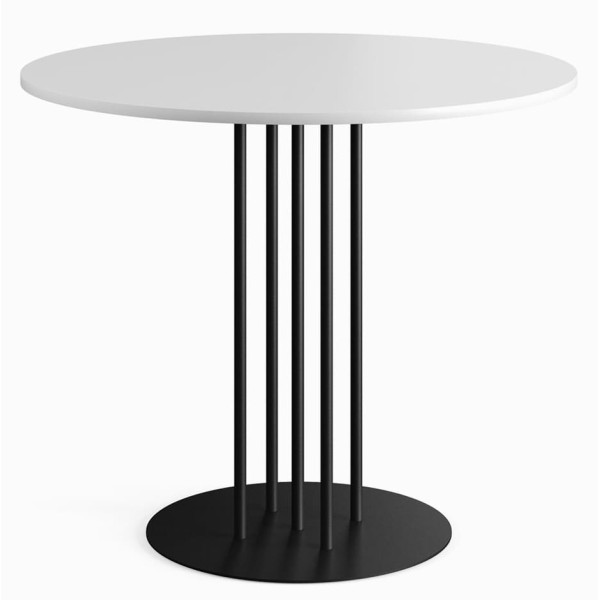 Стол Pipe Table Черный/белый-0