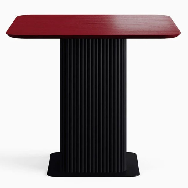 Стіл Rome Q Червоний/чорний-1