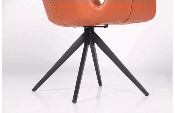 Кресло поворотное AMF Vert Caramel leather кожа-12