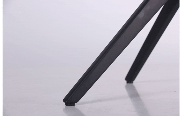 Кресло поворотное AMF Vert Black leather кожа-17